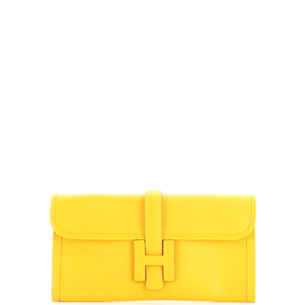 Hermes 29 Jige Elan Clutch Epsom